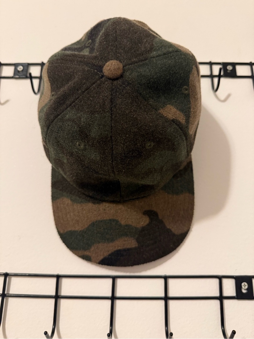 Goodfellow & Co Camouflage Wool Cap - Olive/Brown